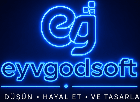 EYVGODSOFT neon logo